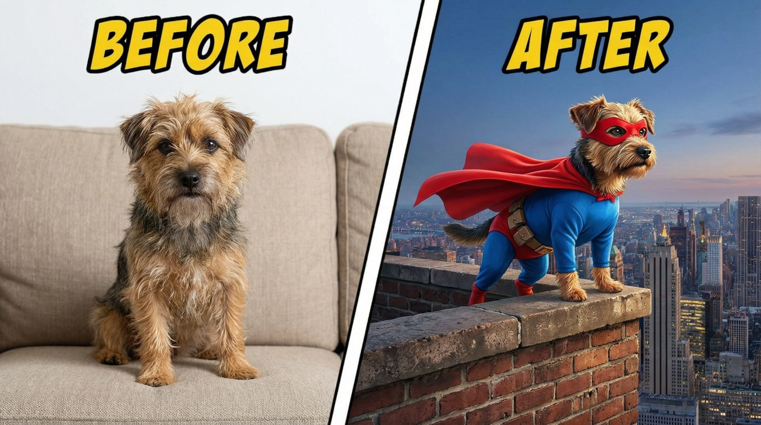 Superhero Transformation