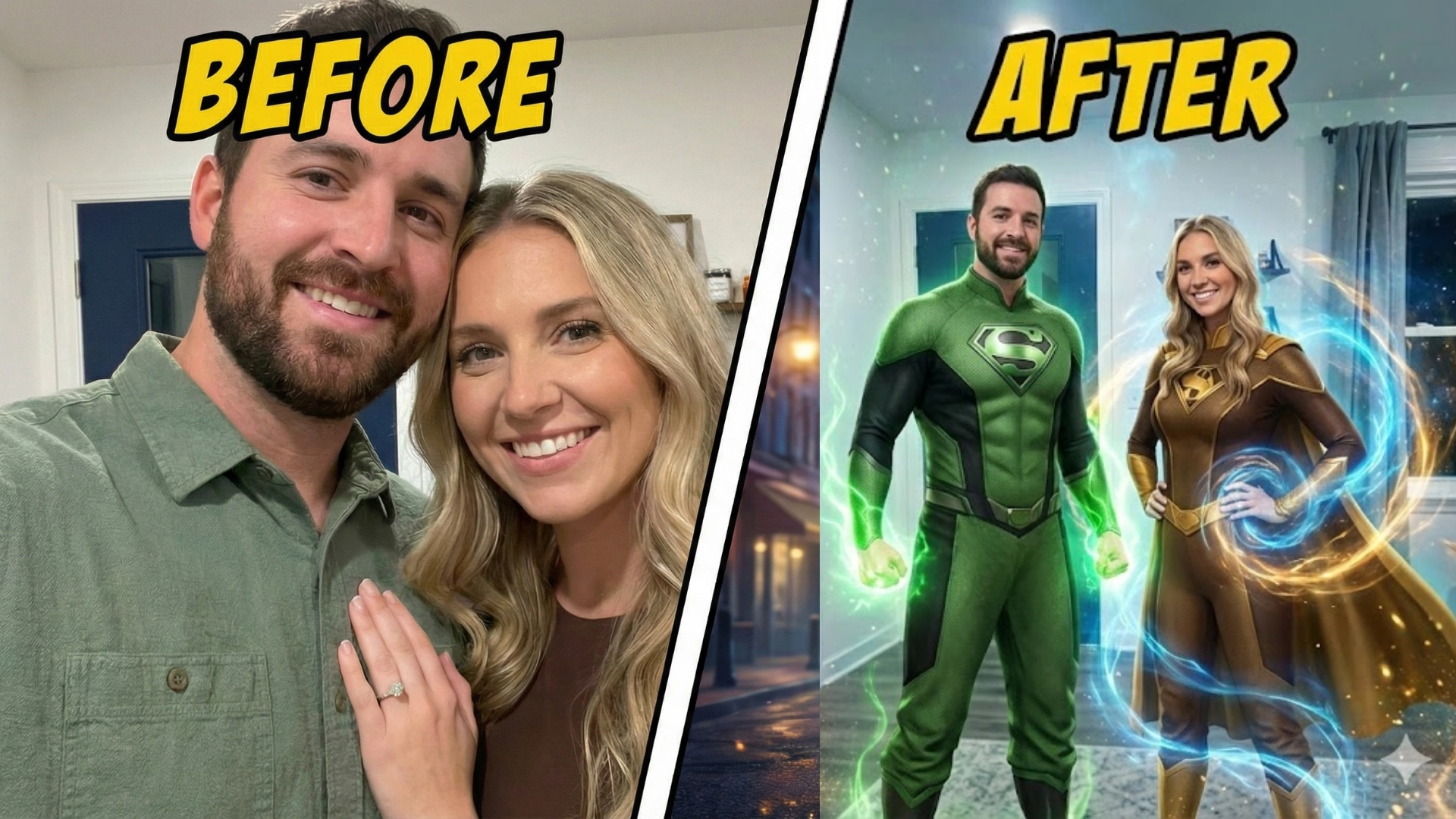 Superhero Transformation